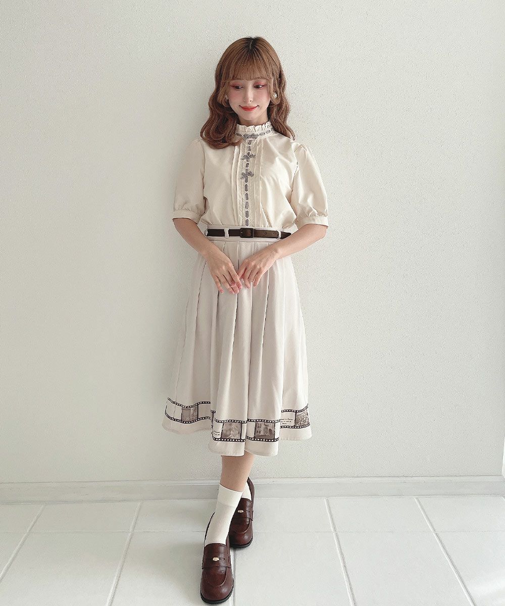 light beige / 152cm