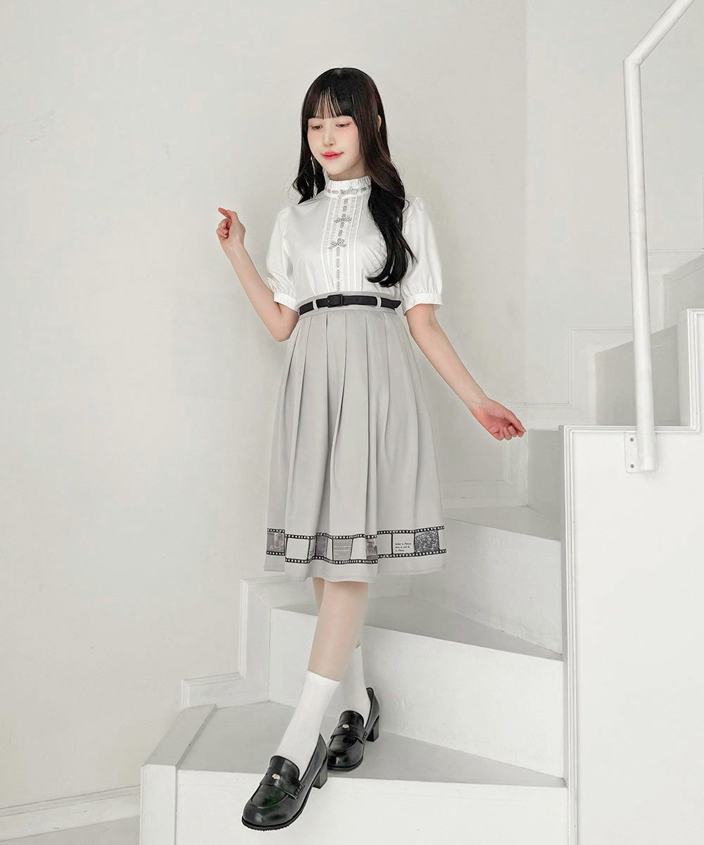 light gray / 157cm