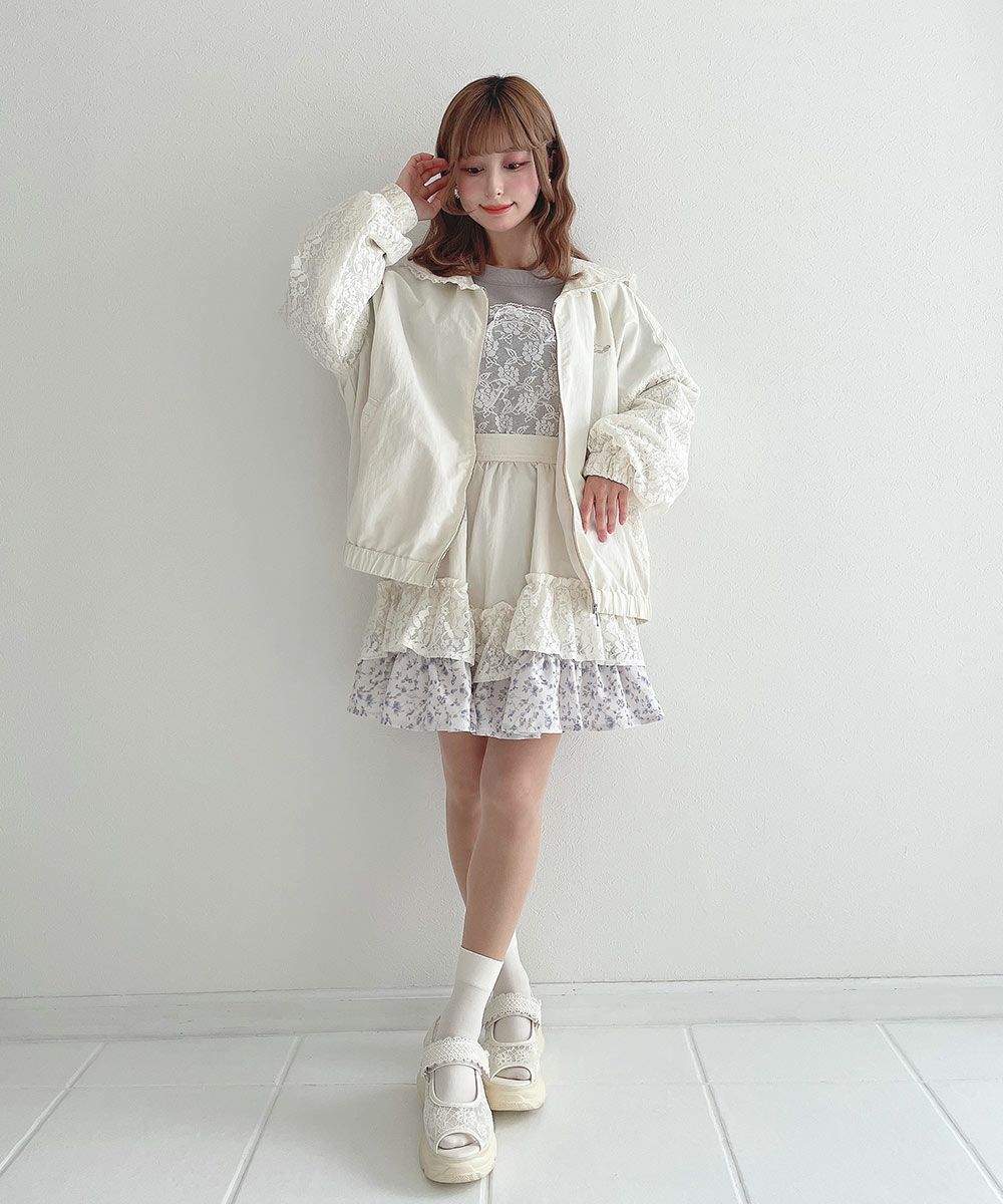 ivory×purple / 152cm