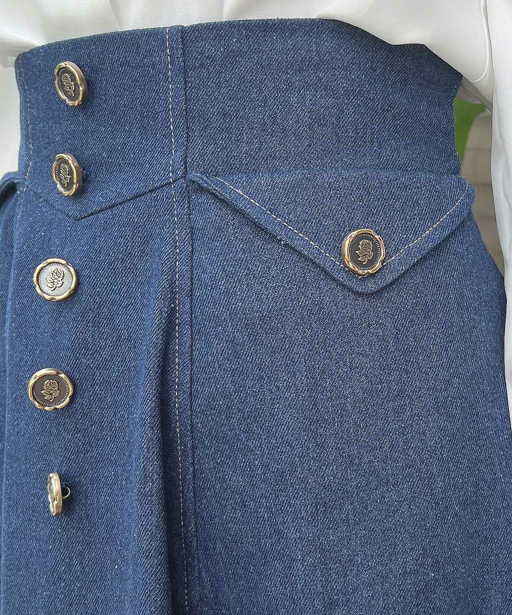 indigo / 152cm