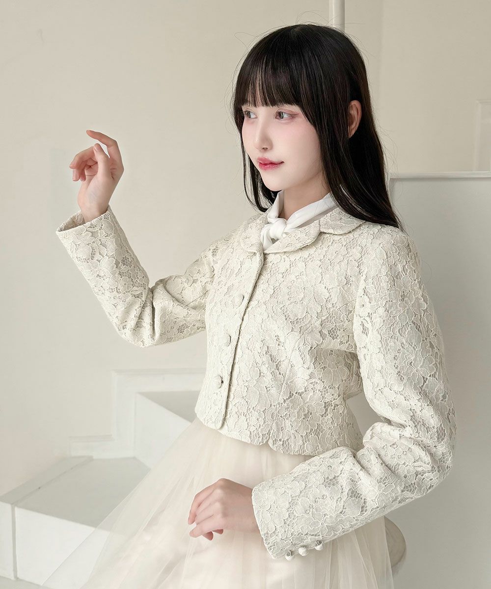 総レースショートジャケット/an3 Limited [57DD01j001] | F i.n.t公式