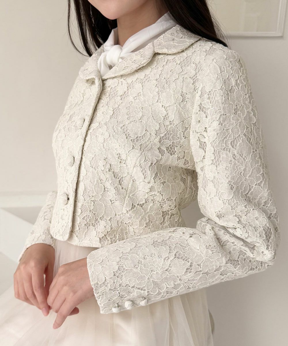 総レースショートジャケット/an3 Limited [57DD01j001] | F i.n.t公式