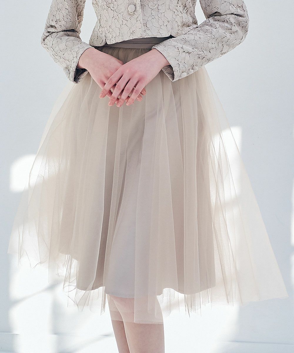 バレリーナボリュームチュールスカート/an3 Limited [57DG03p001] | F