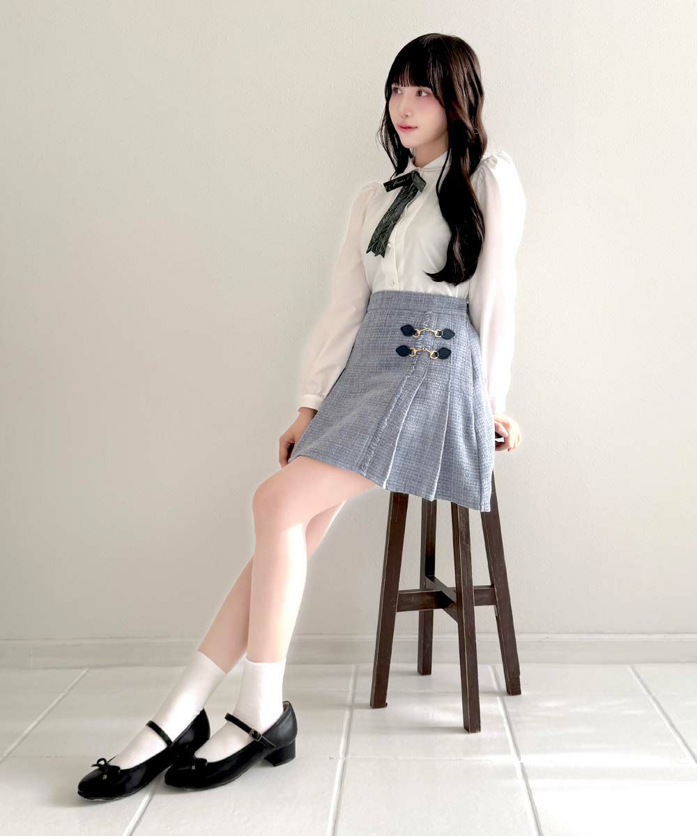 off white×green / 157cm