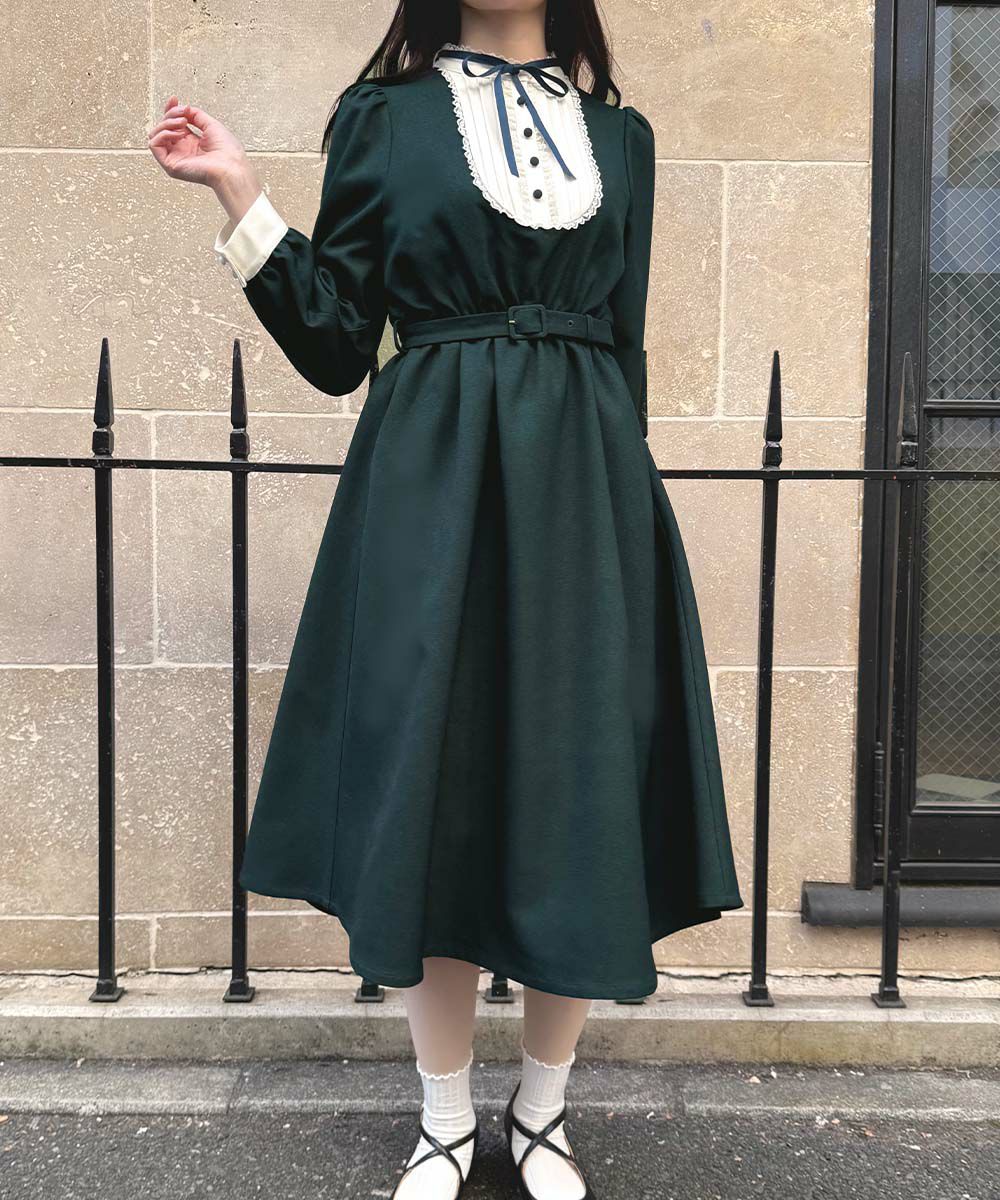 dark green / 157cm