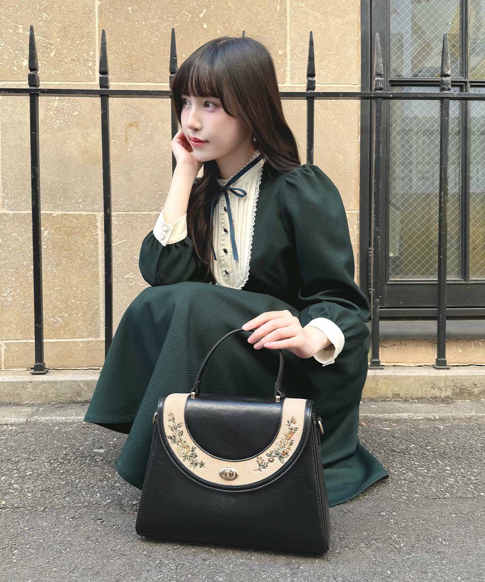 dark green / 157cm