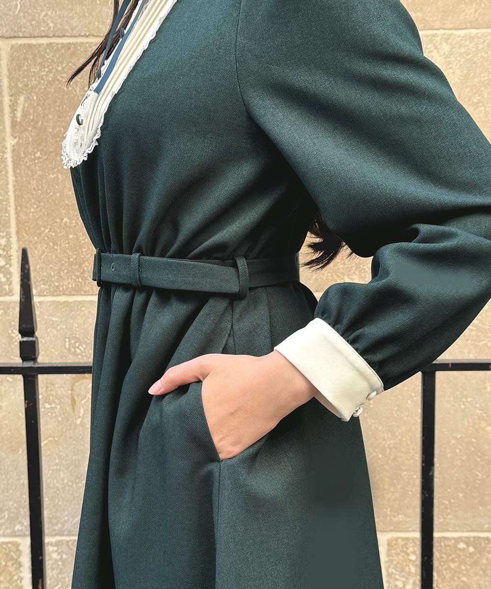 dark green / 157cm