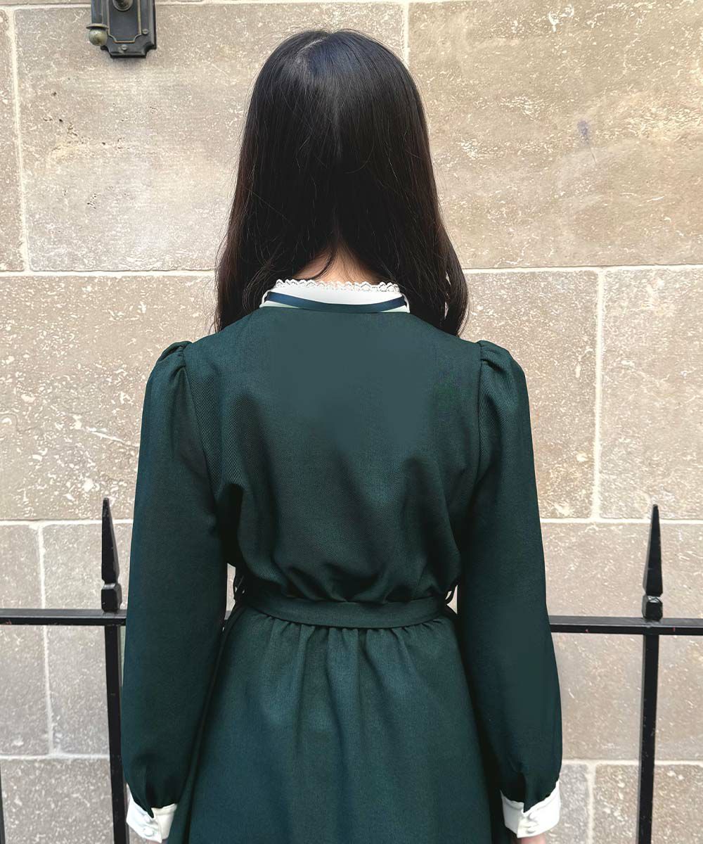 dark green / 157cm