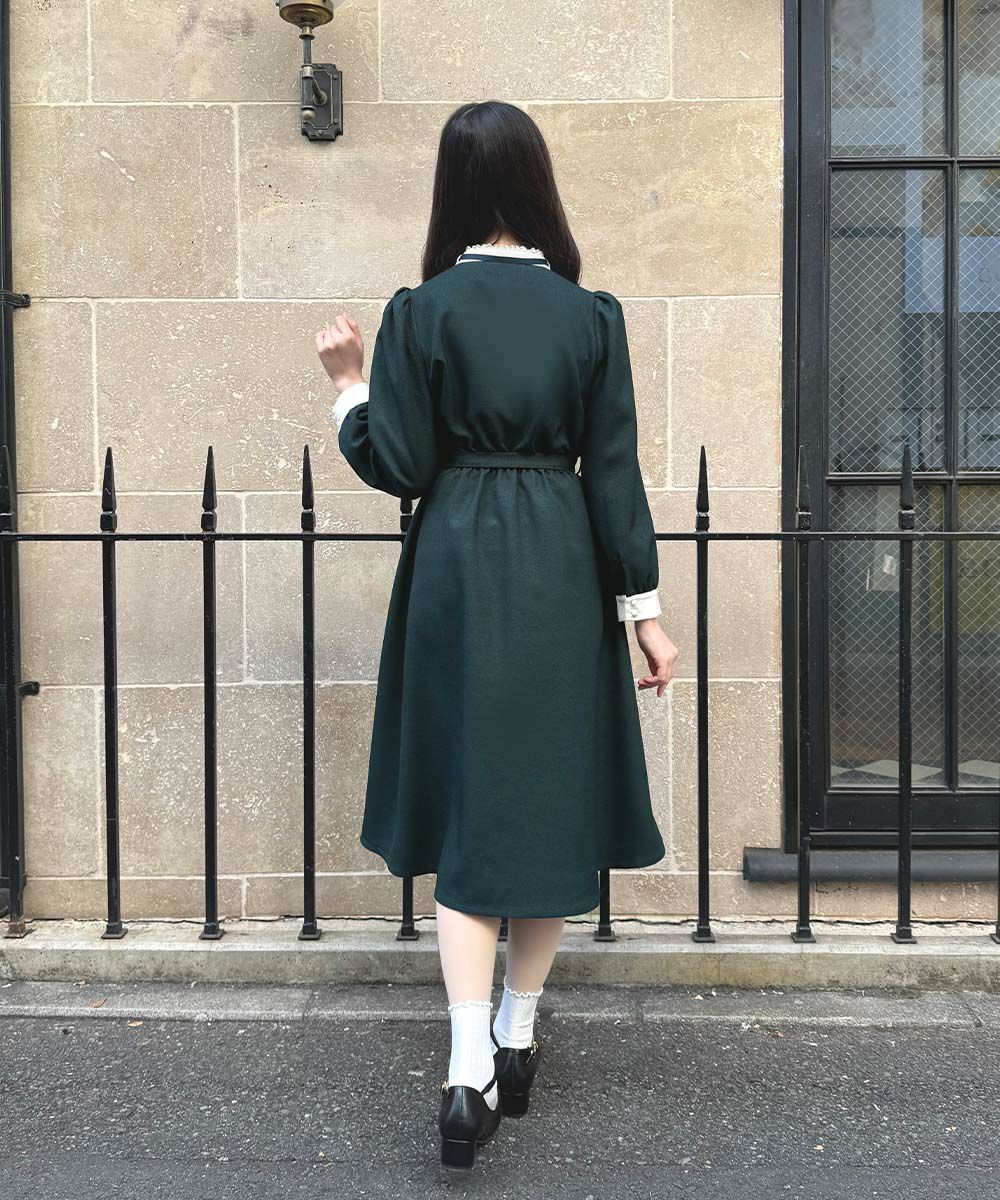 dark green / 157cm