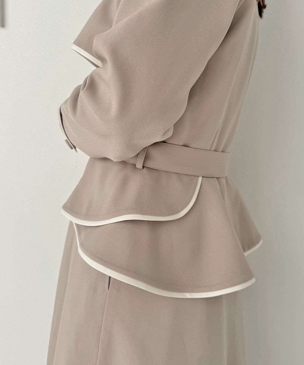 pink beige / 152cm