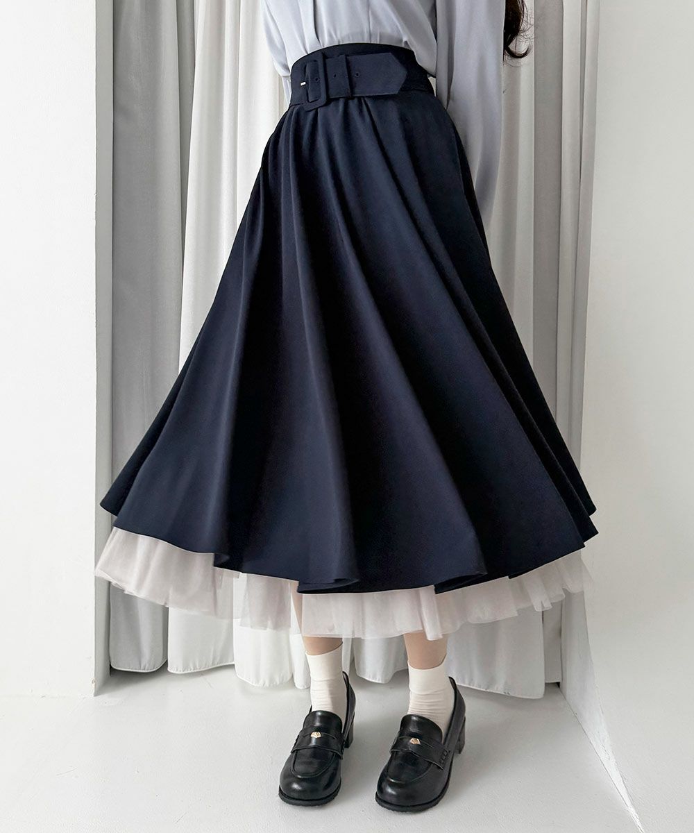 パニエサーキュラースカート/an another angelus [57BG03p004] | F