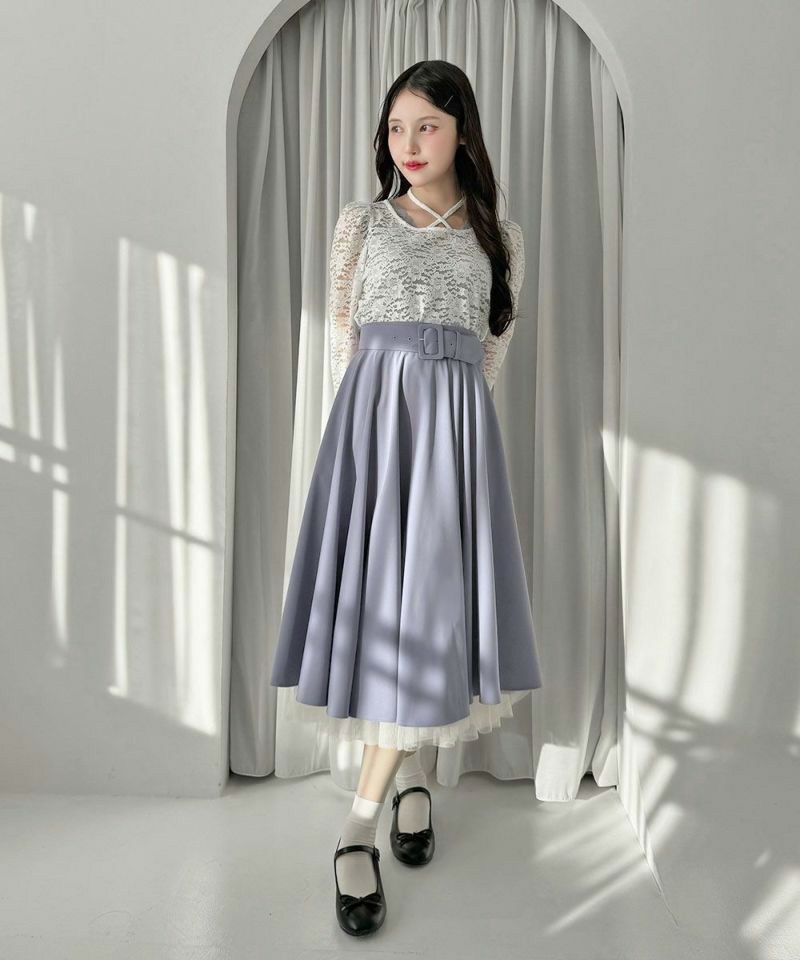 パニエサーキュラースカート/an another angelus [57BG03p004] | F