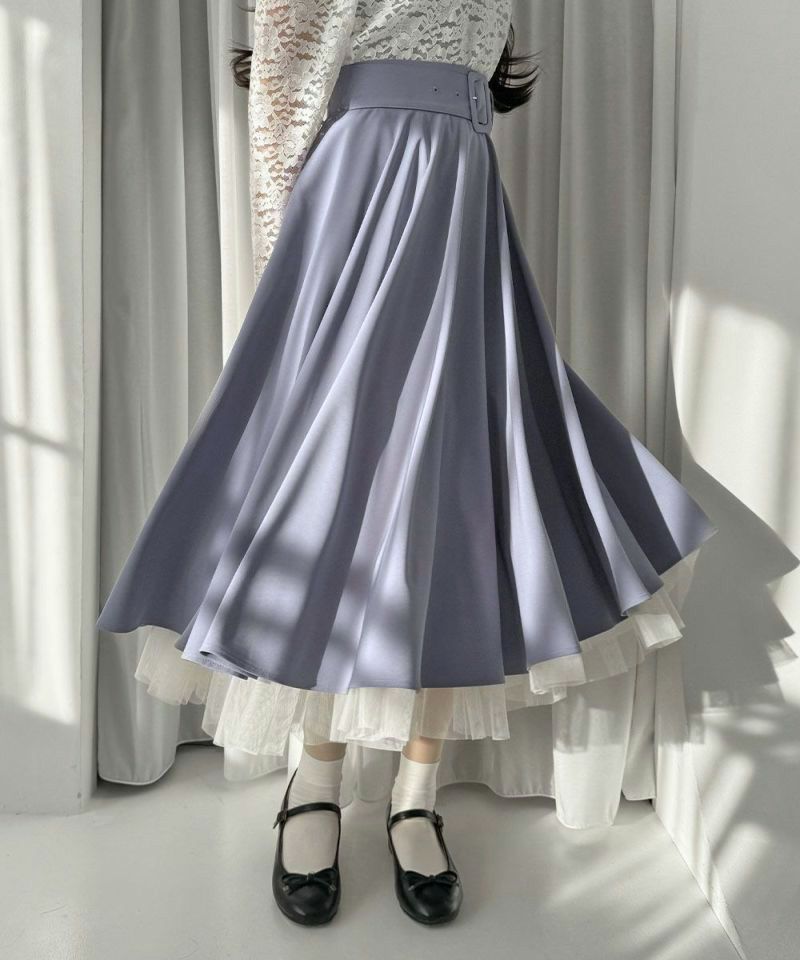 パニエサーキュラースカート/an another angelus [57BG03p004] | F