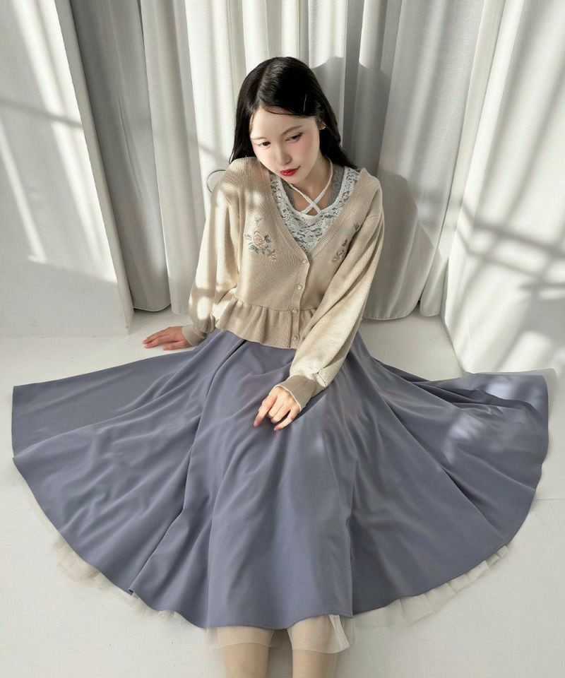 パニエサーキュラースカート/an another angelus [57BG03p004] | F