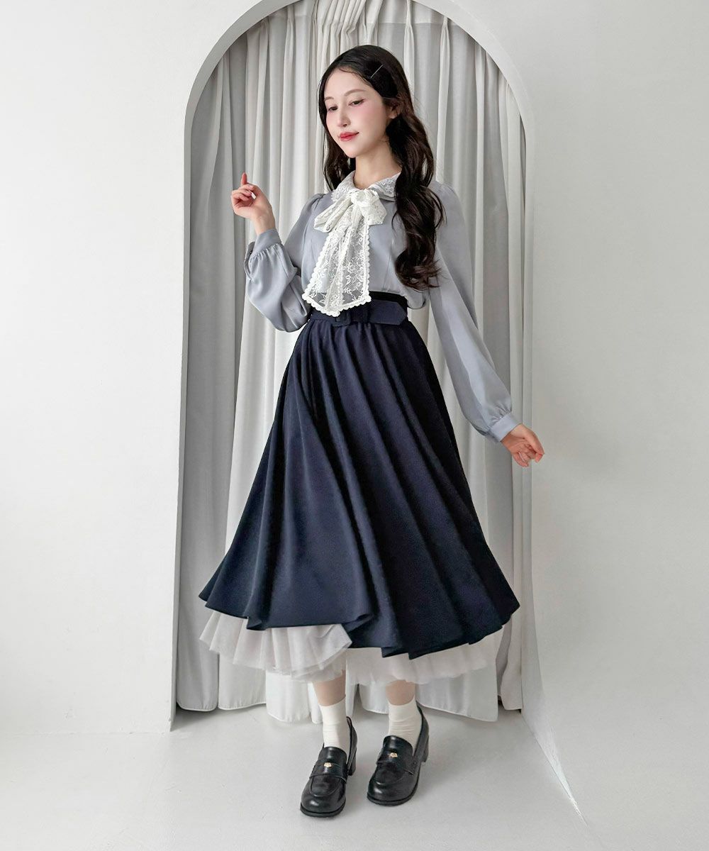 パニエサーキュラースカート/an another angelus [57BG03p004] | F