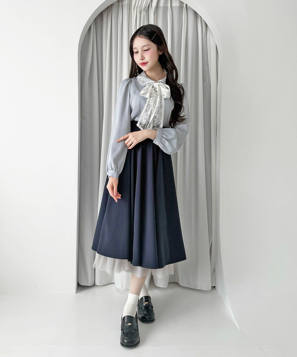 blue gray / 157cm