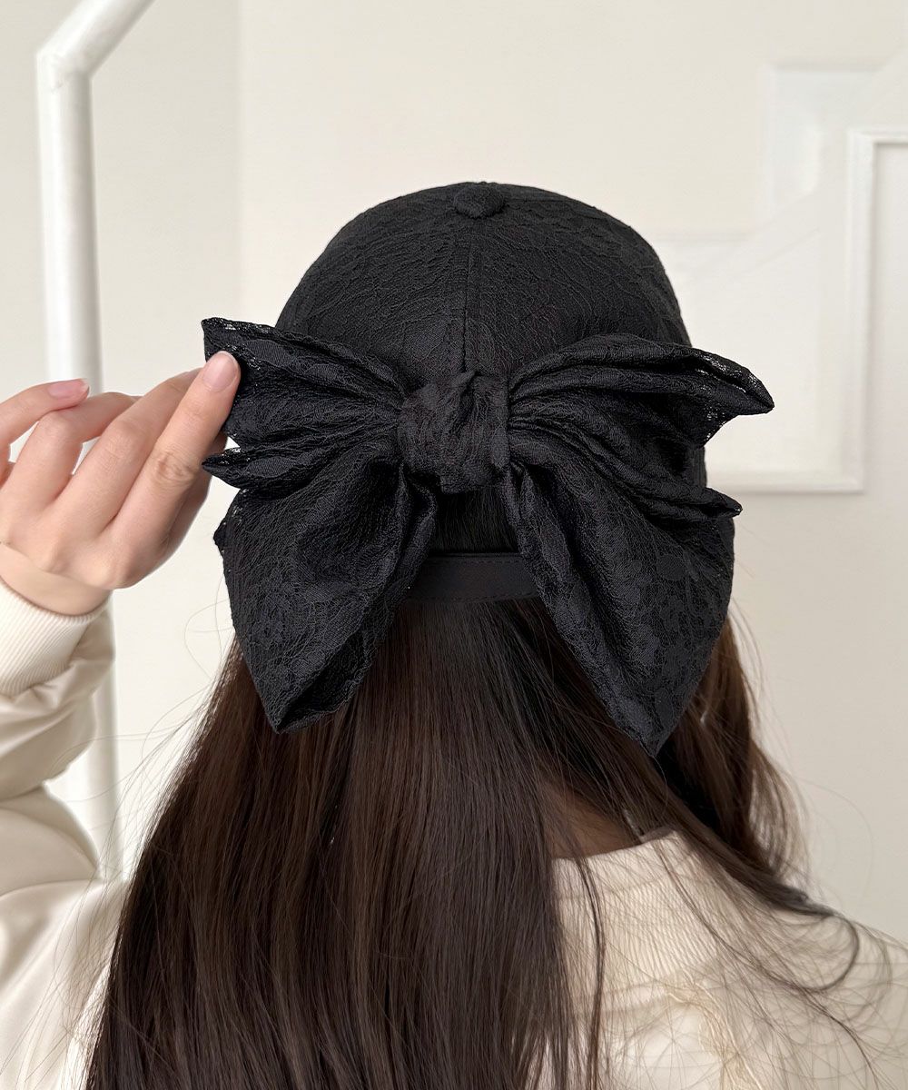 総レースバックリボンキャップ/F i.n.t [57AB01a001] | F i.n.t公式