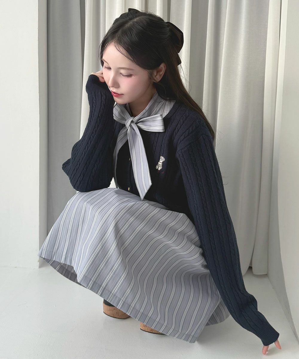 blue gray / 157cm
