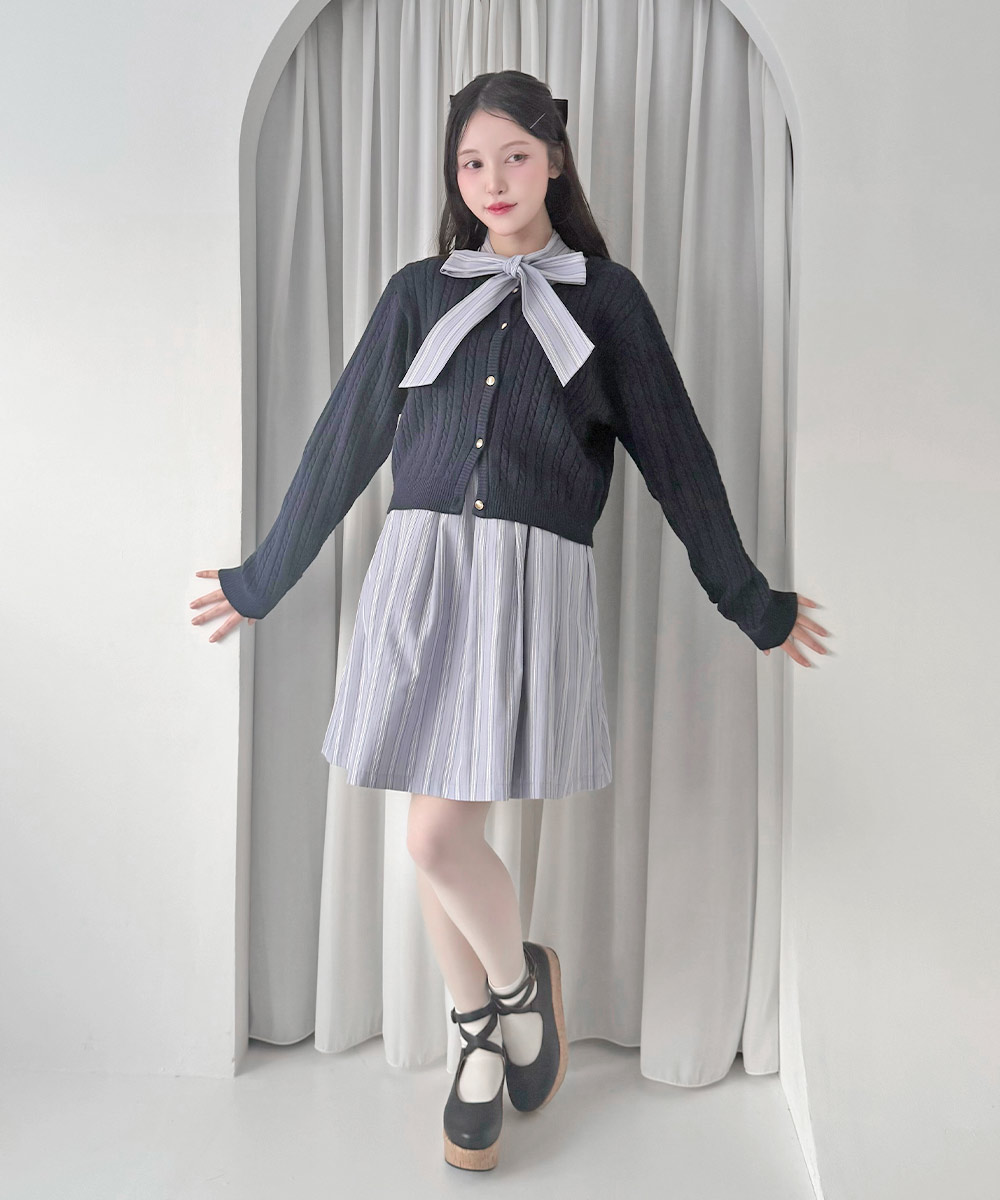 blue gray / 157cm