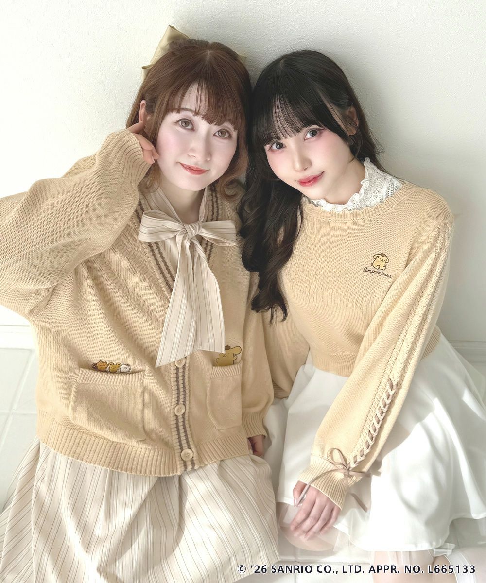 左：light beige / 158cm