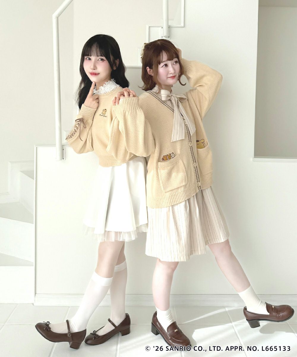 右：light beige / 158cm