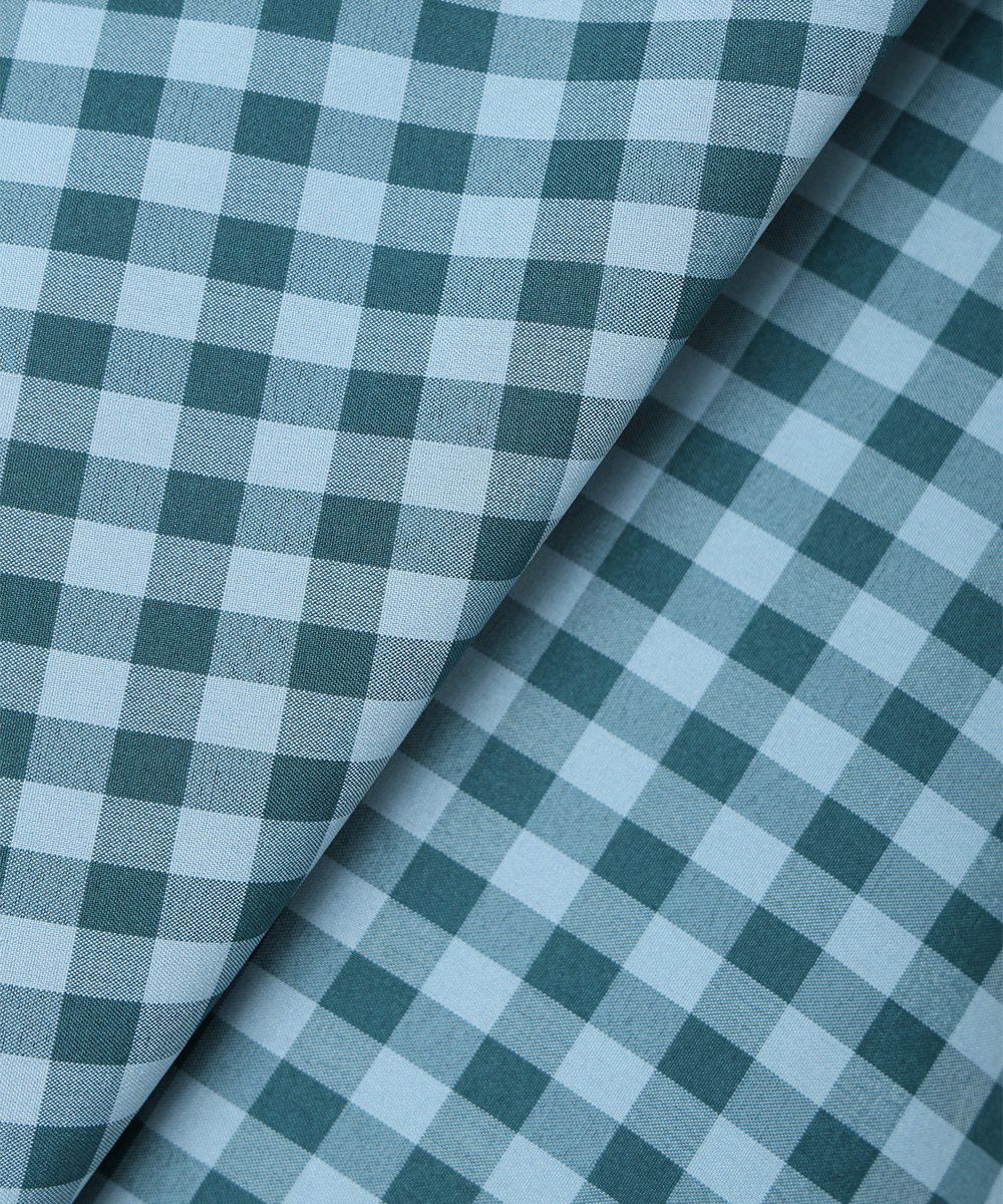 生地アップ (bluegreen×navy)